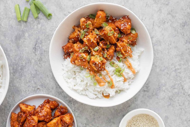 Spicy Korean Tofu Bowls