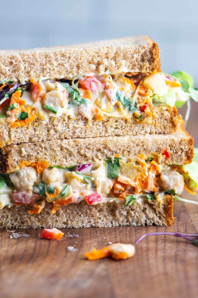 Chickpea Salad Sandwich