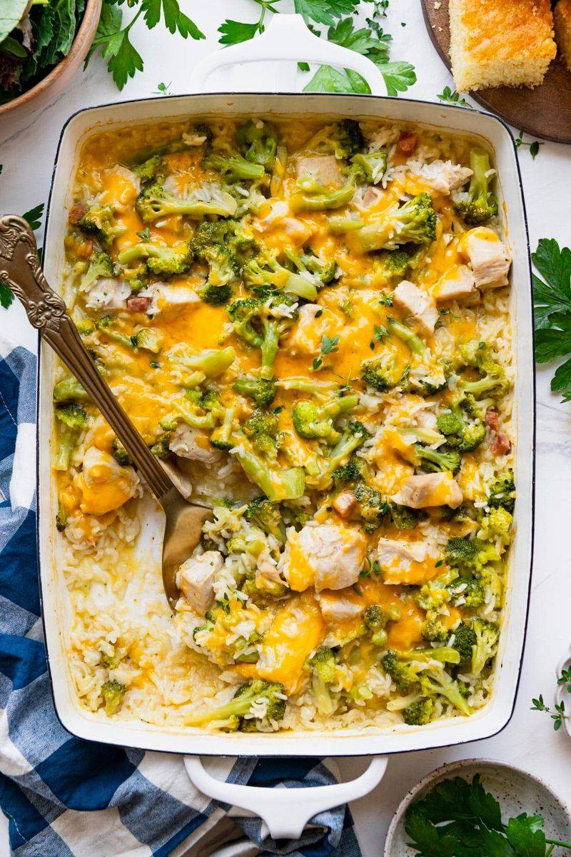 Bake a Savory Rice Casserole