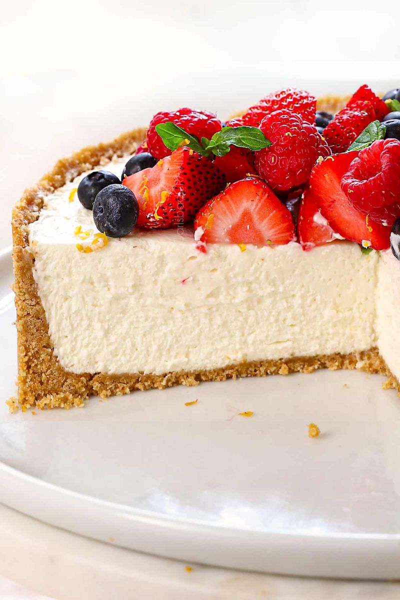 American No-Bake Cheesecake
