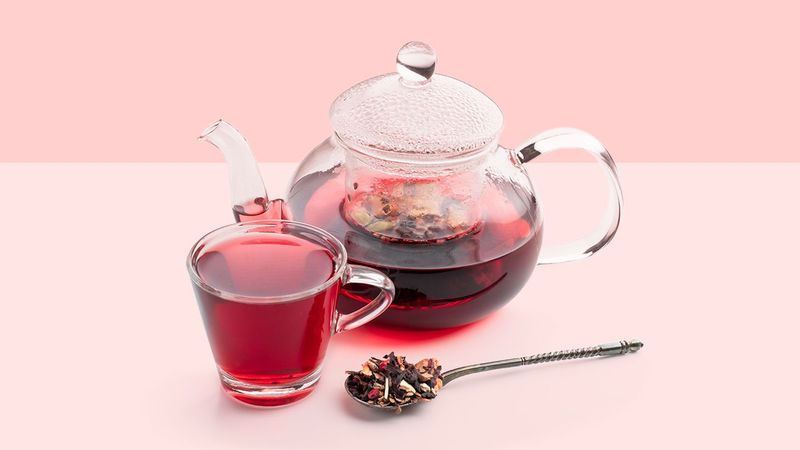 Hibiscus and Rose Hip Tea