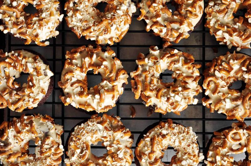 Salted Caramel Donuts