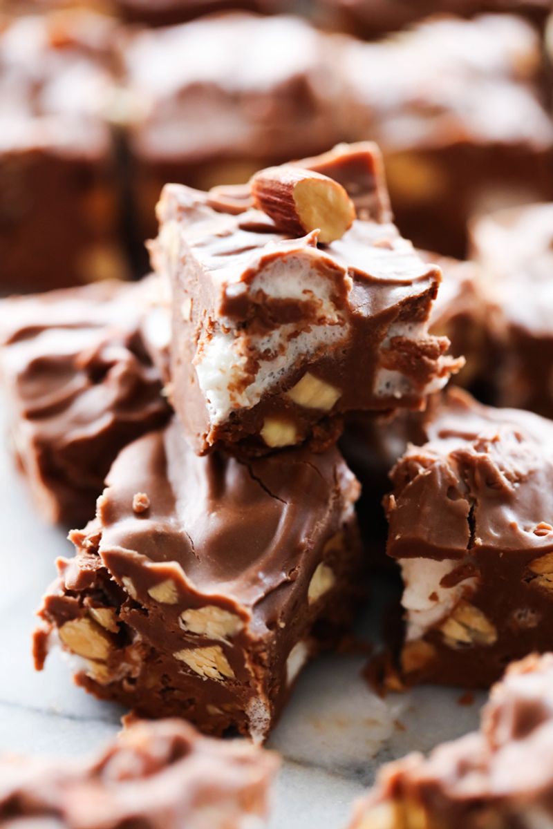 Rocky Road Fudge
