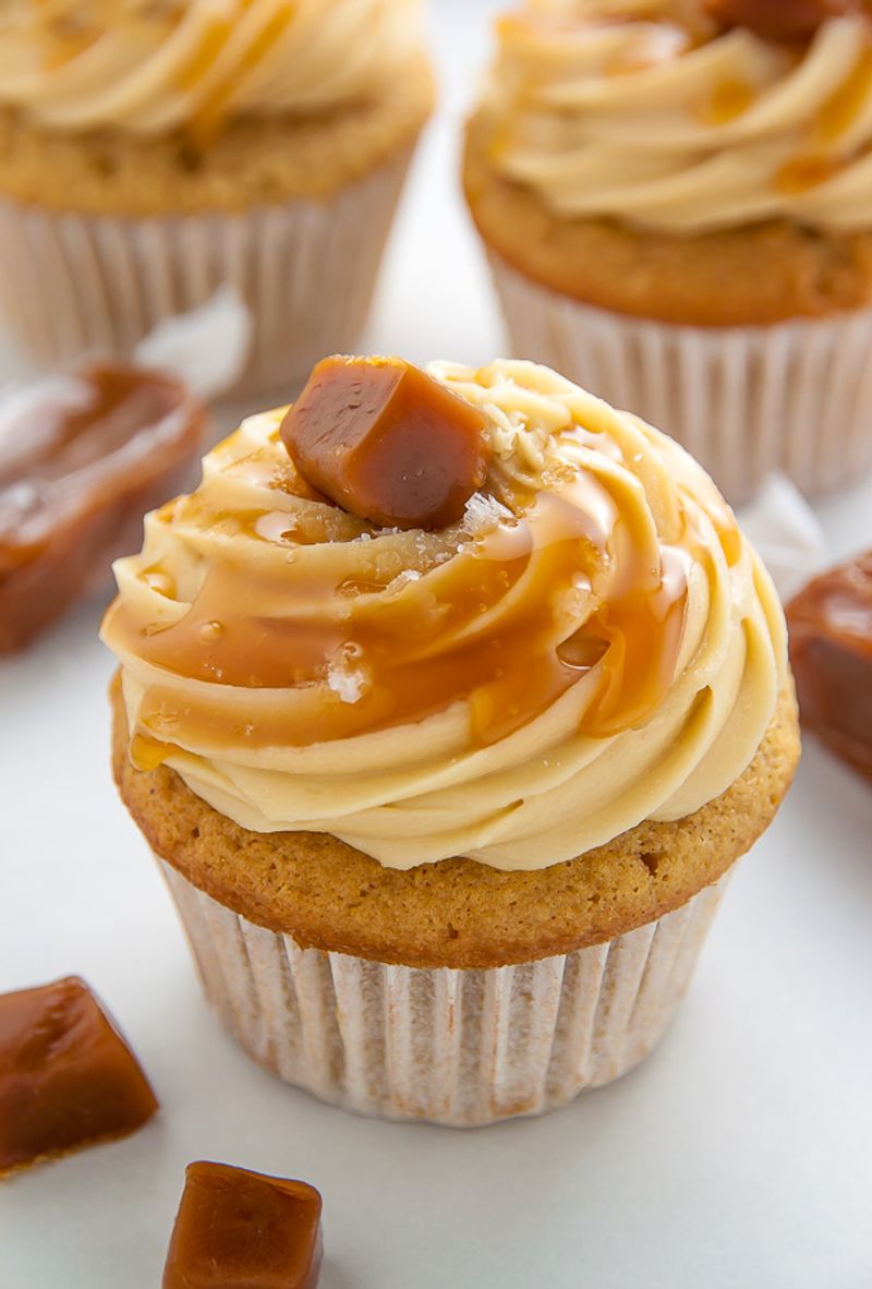 Salted Caramel Cupcakes