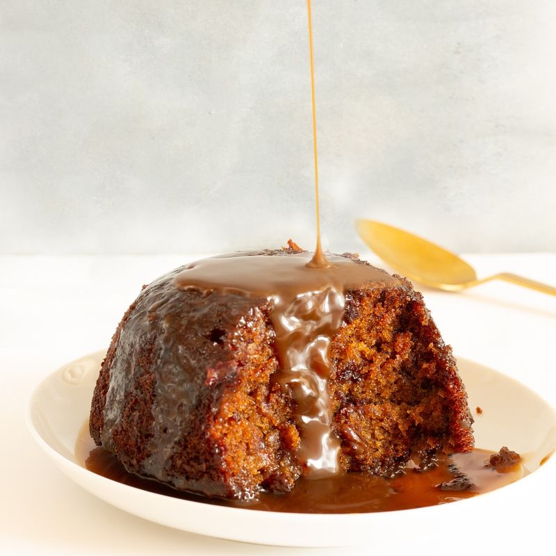 Salted Caramel Pudding Cake