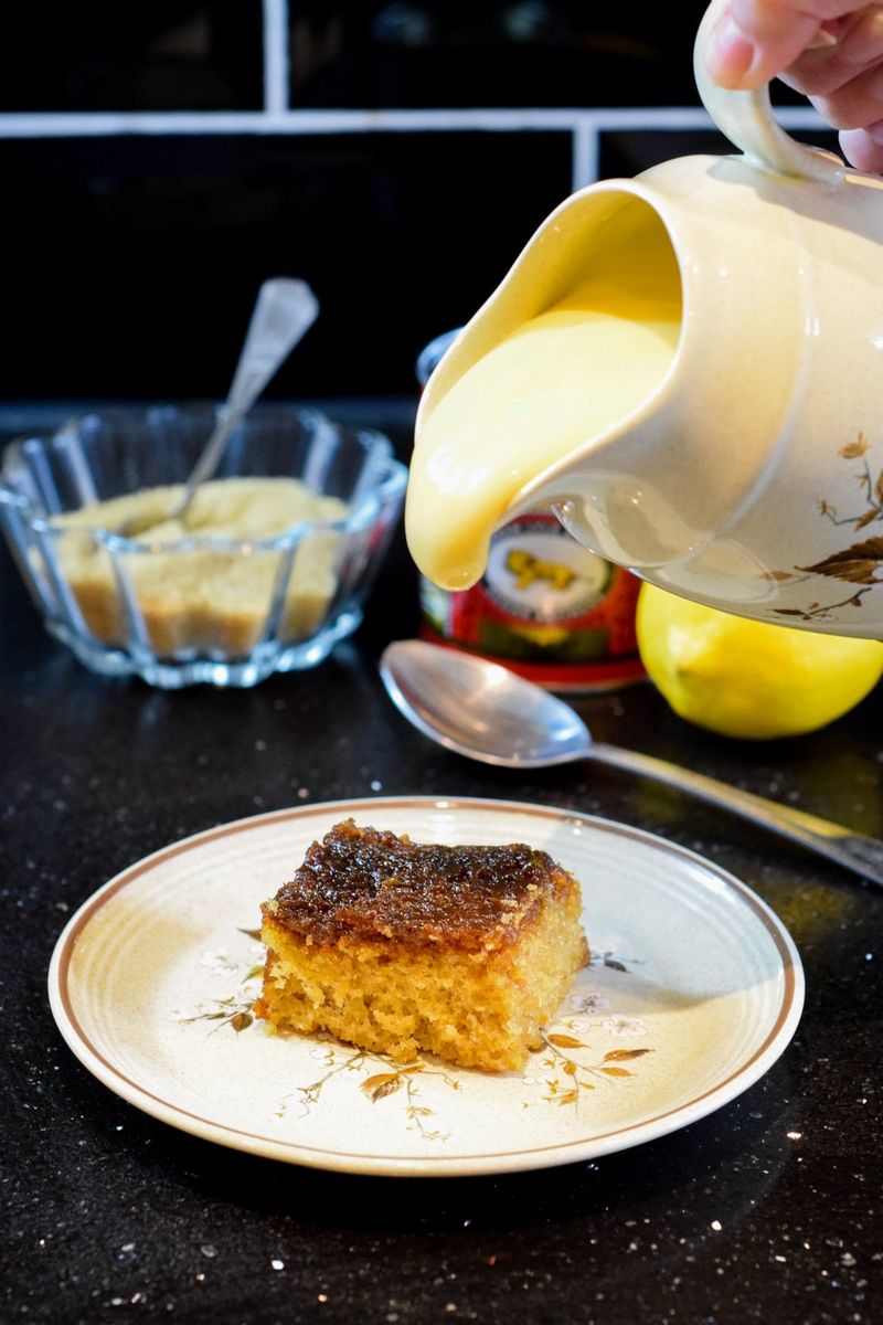 Custard Poured Over Everything
