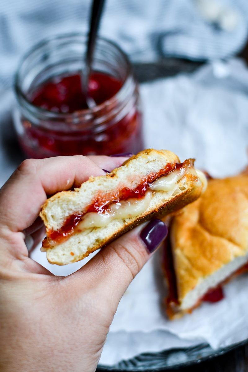 Grilled Cheese with Jam