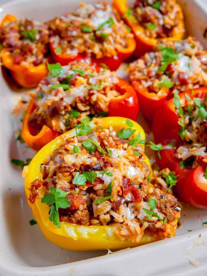 Sausage Stuffed Peppers