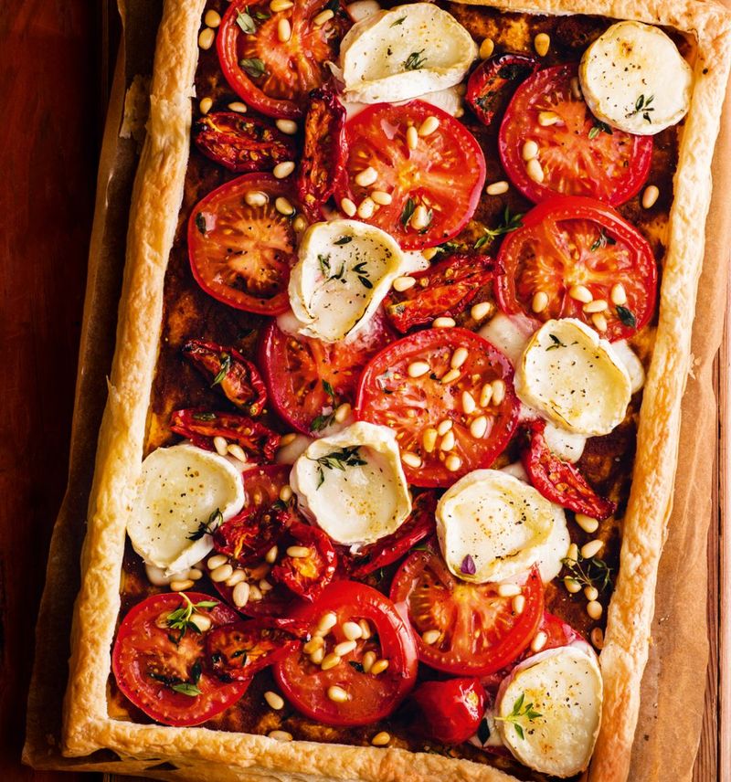 Roasted Tomato and Goat's Cheese Tart