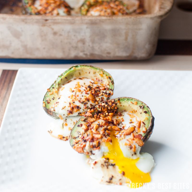 Baked Eggs in Avocado