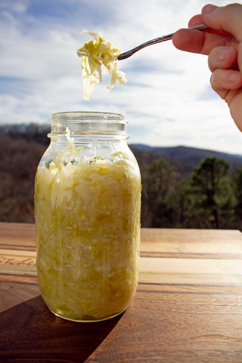 Ferment Cabbage Into Homemade Sauerkraut