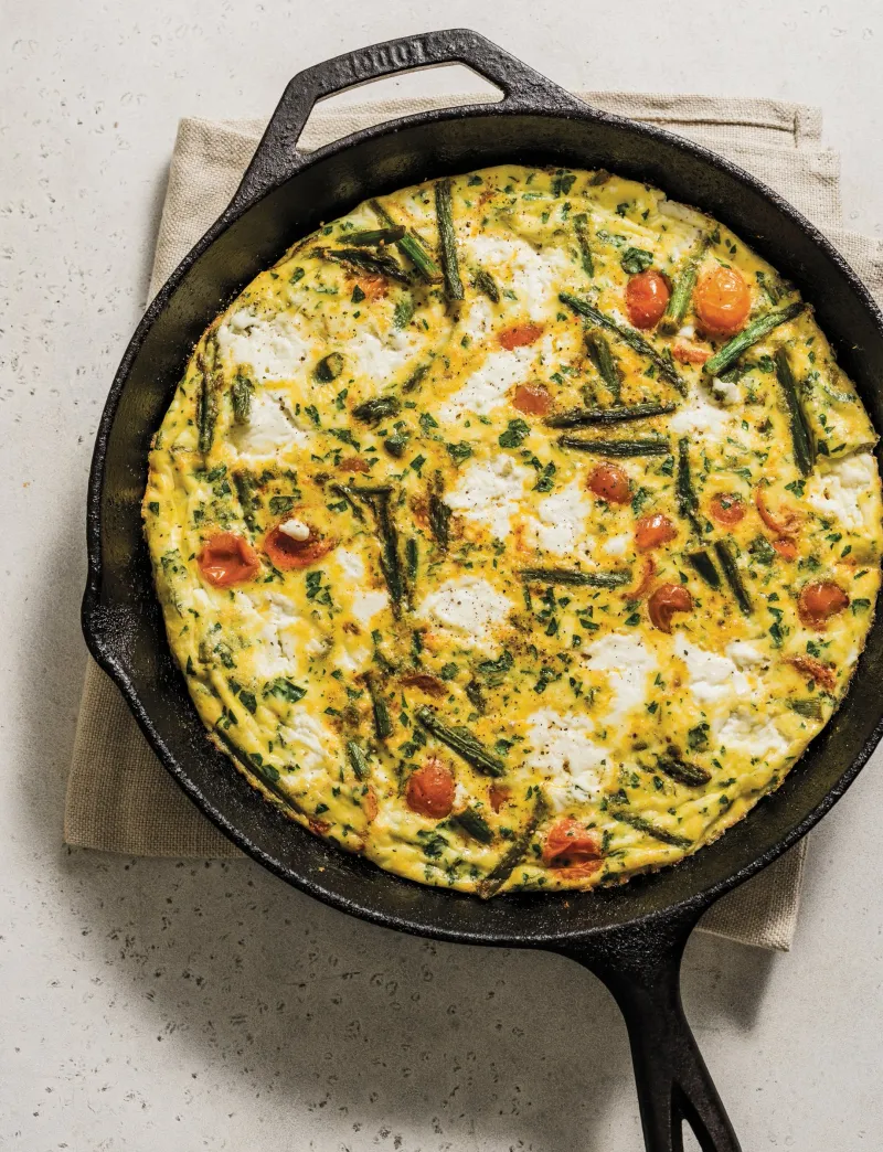 Spring Vegetable Frittata