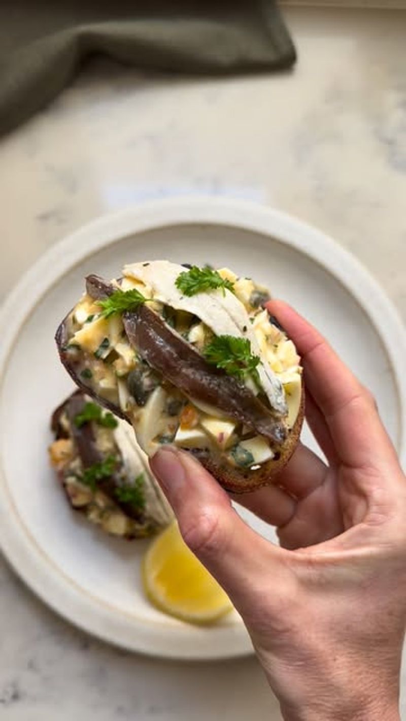 Anchovy Toast