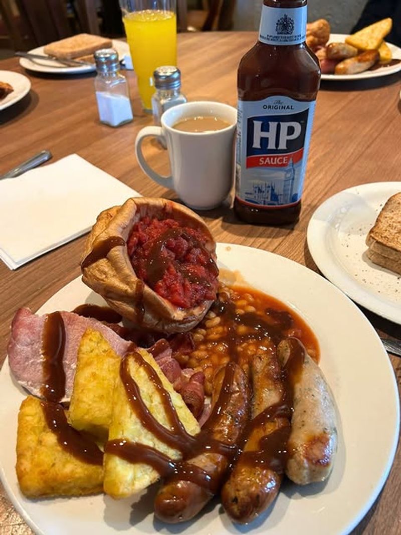 HP Sauce on Everything