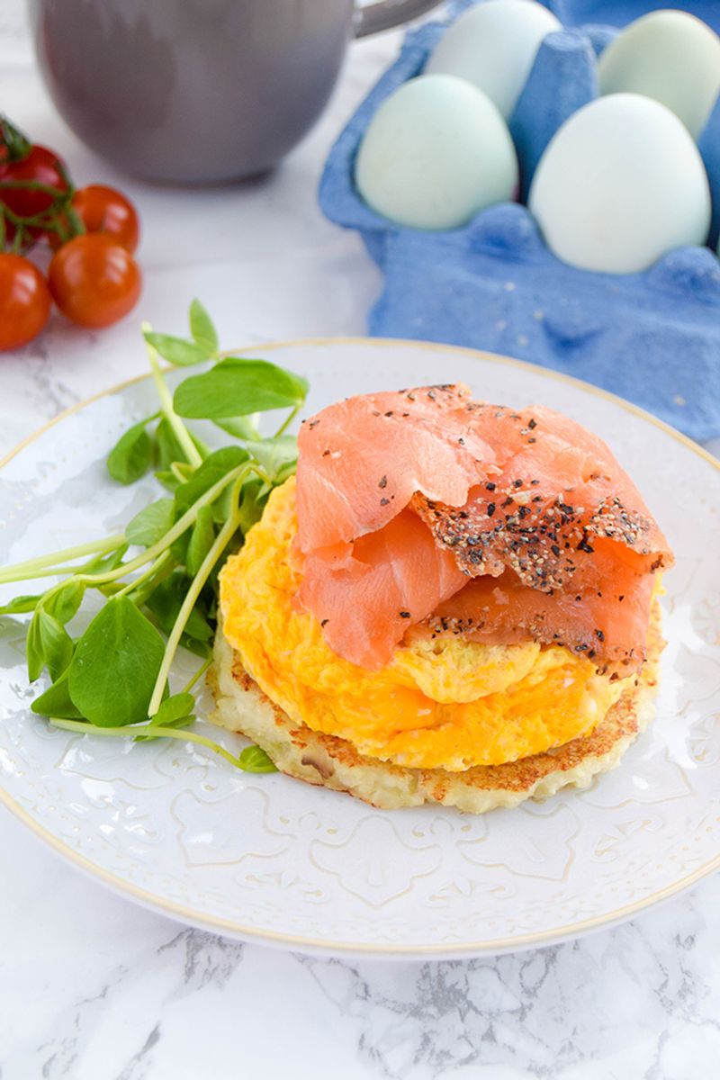 Smoked Salmon and Scrambled Eggs