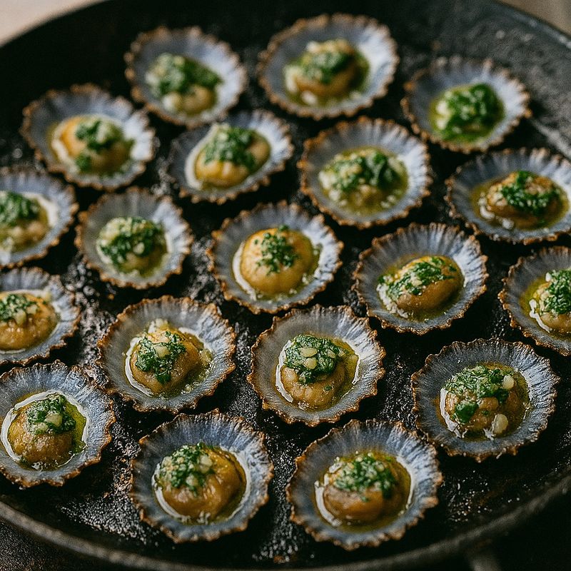 Limpets with Garlic Butter