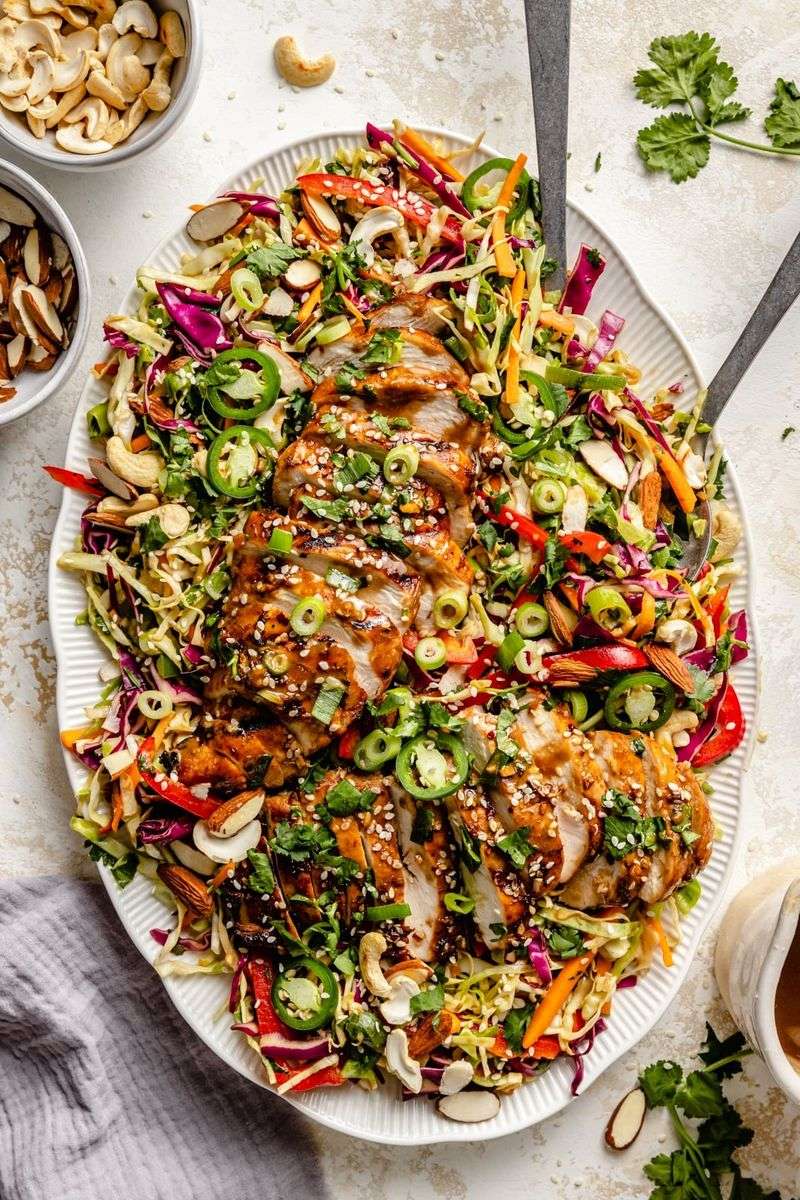 Sprinkling on Salads for Crunch