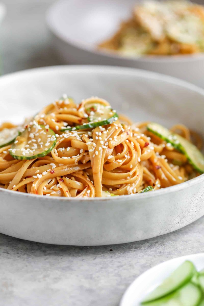 Sesame Noodles as a Quick Weeknight Meal
