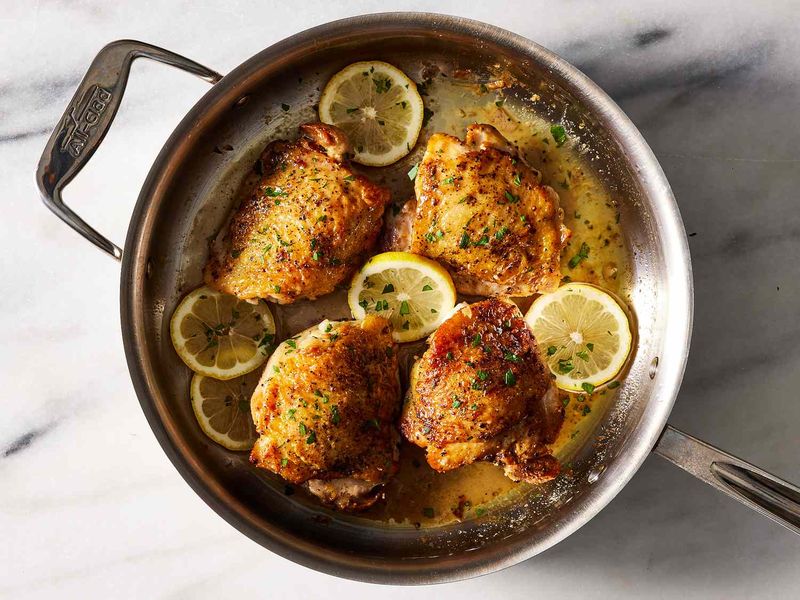 Lemon Butter Chicken Thighs