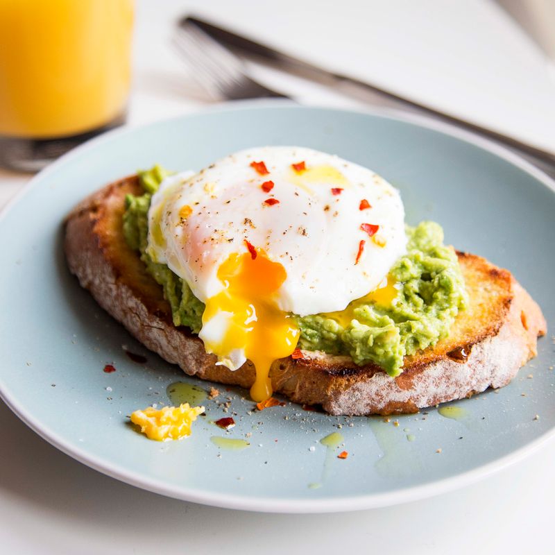 Avocado Toast with Poached Eggs