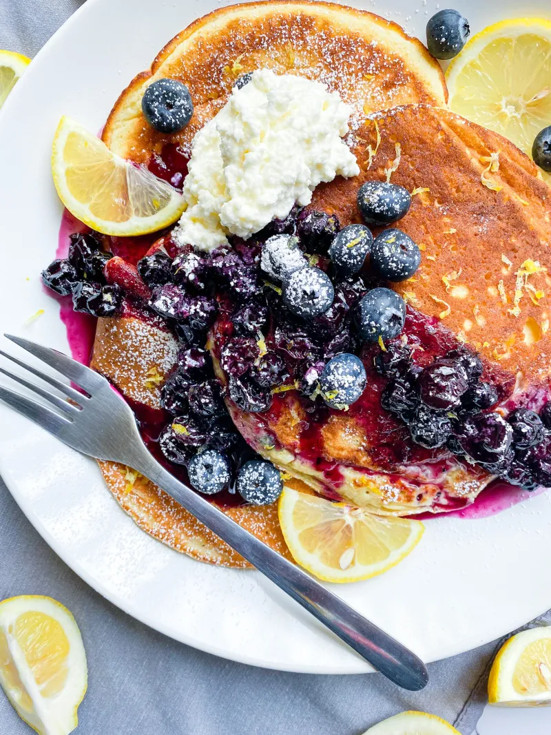Lemon Ricotta Pancakes