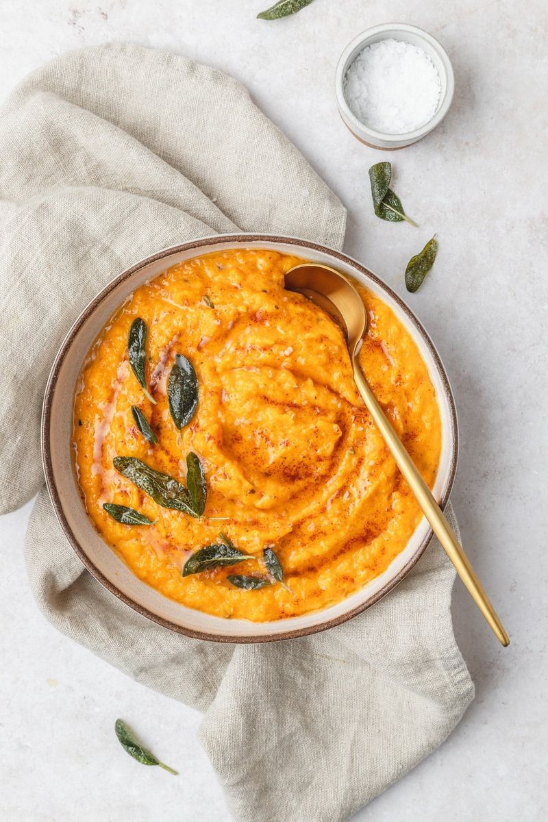 Golden Butternut Squash and Sage Puree