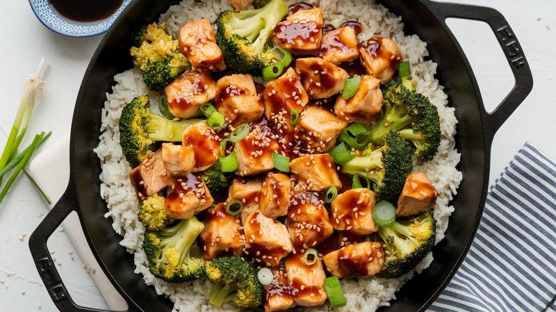 One-Pan Teriyaki Chicken and Broccoli