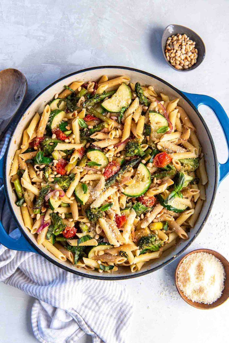 One-Pan Pasta Primavera