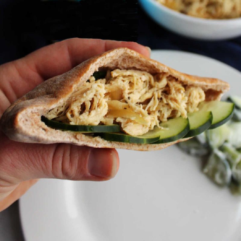 Greek Chicken Pita Pocket