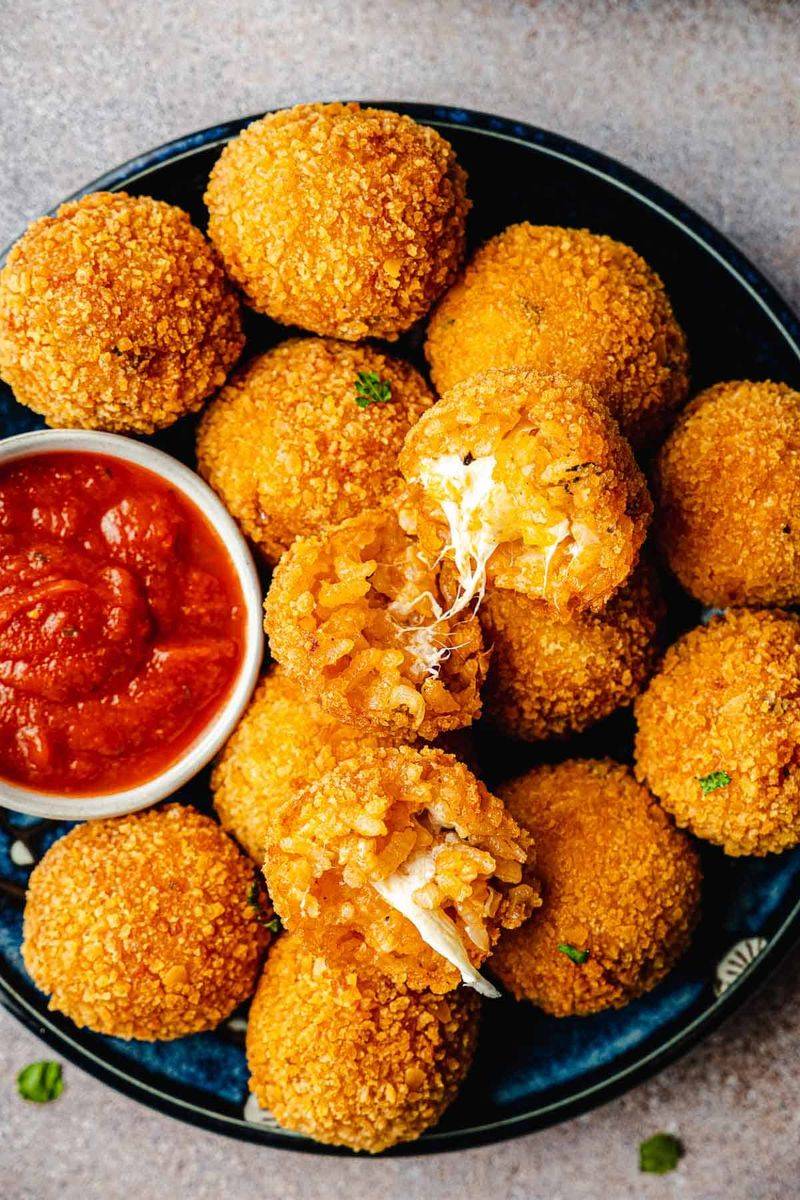 Press It Into Arancini Balls