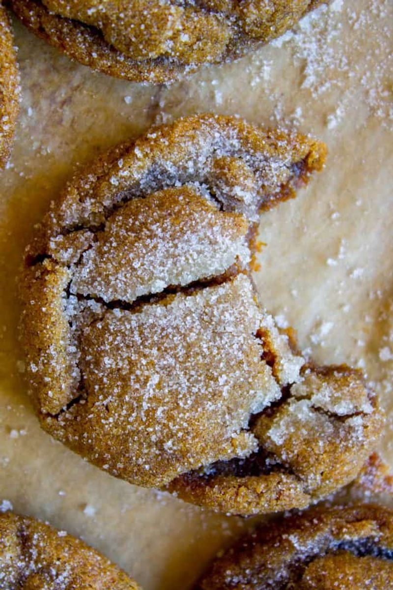 Molasses Ginger Cookies