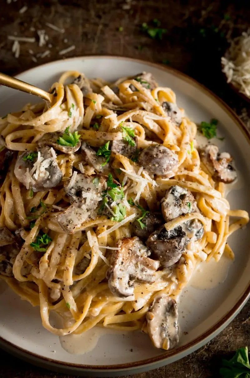 Creamy Mushroom Pasta