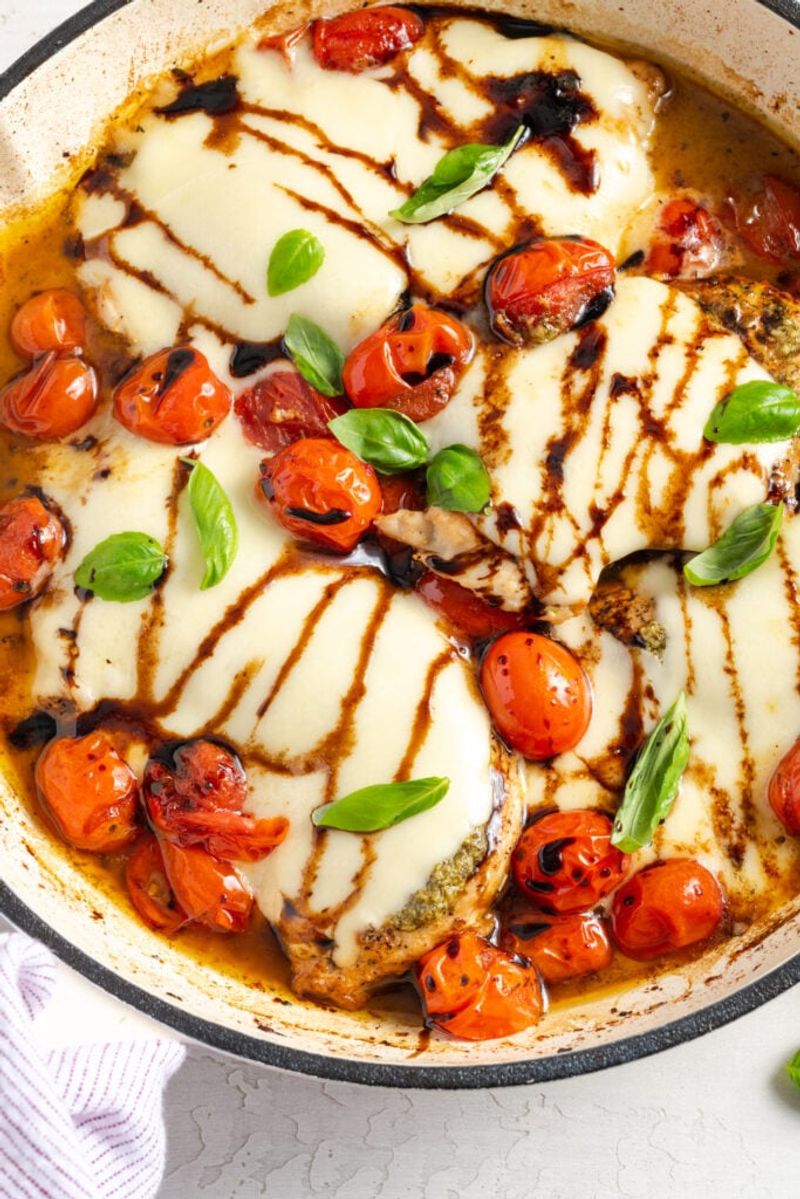 Caprese Chicken Skillet