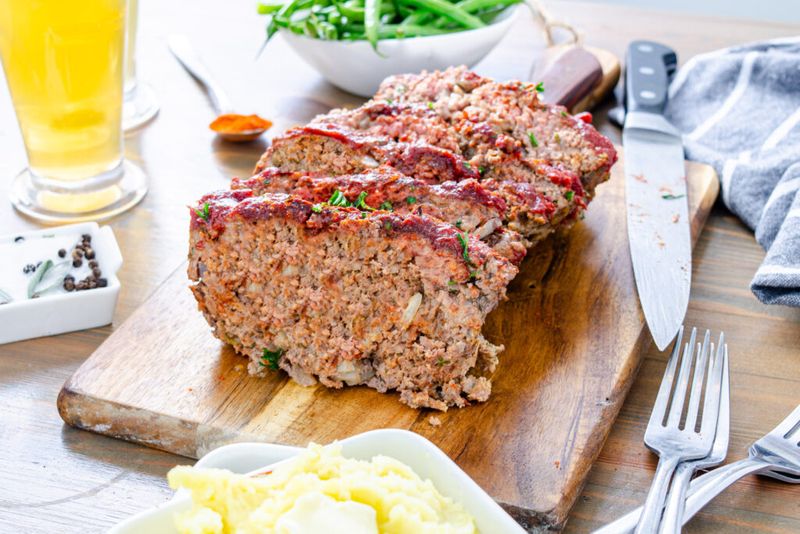 Mama's Meatloaf with Brown Sugar Glaze