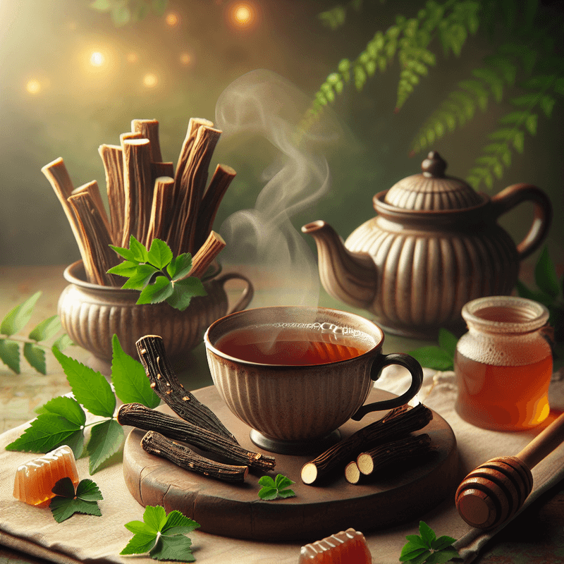 Magnolia Bark and Licorice Root Tea