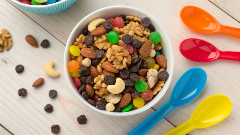 Trail Mix With Nuts And Dried Fruit