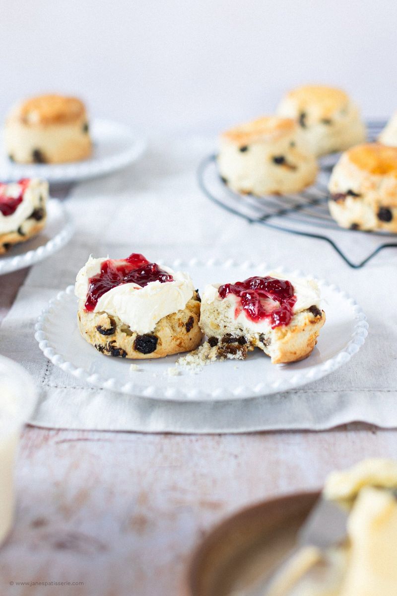Fruit Scone with Clotted Cream