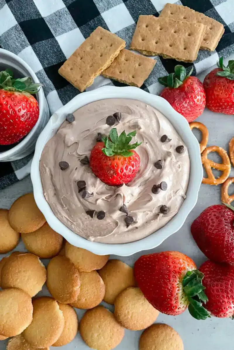 Chocolate Hazelnut Dessert Dip