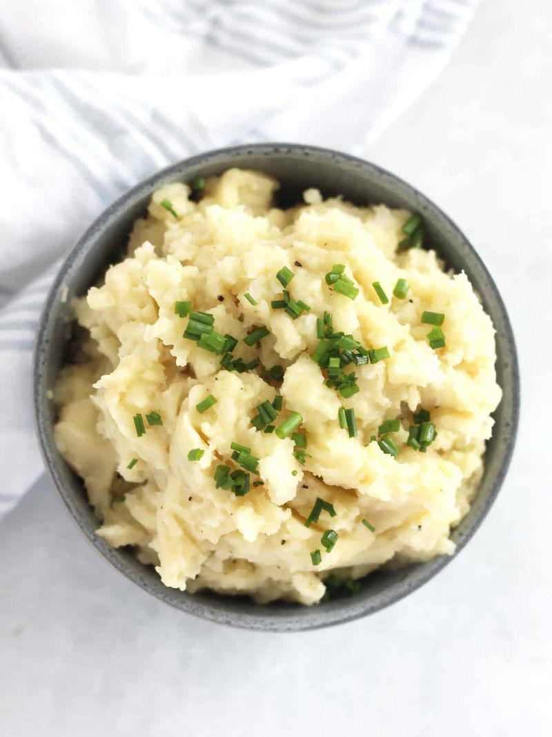 Almond Milk Mashed Potatoes