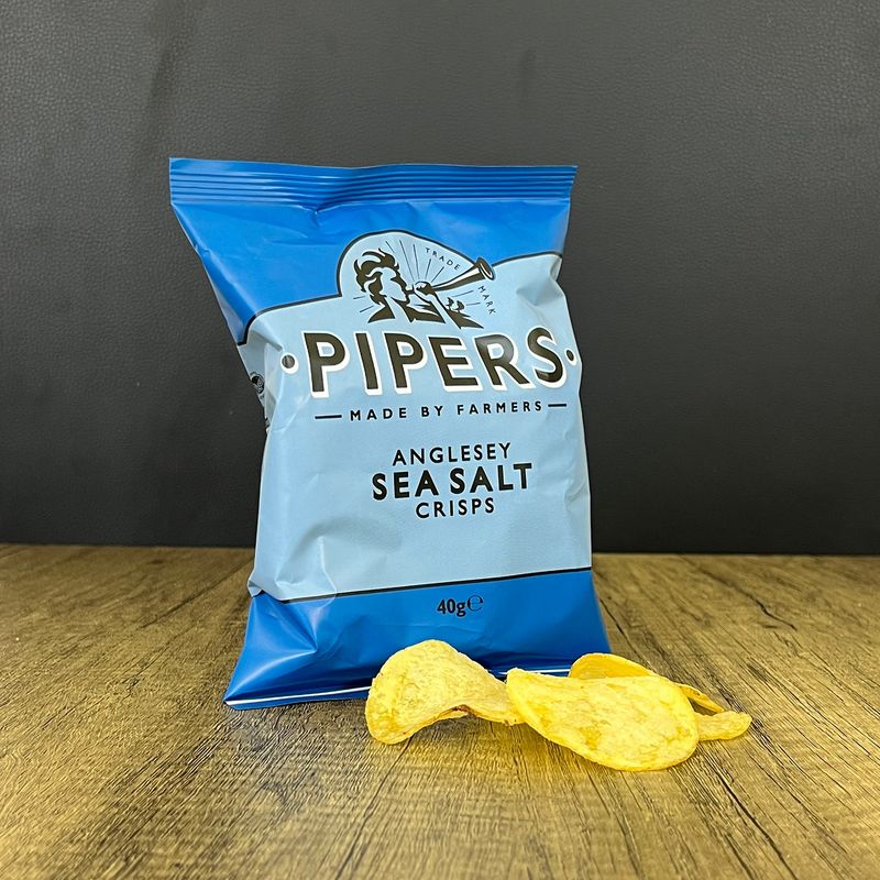 Pipers Crisps Anglesey Sea Salt