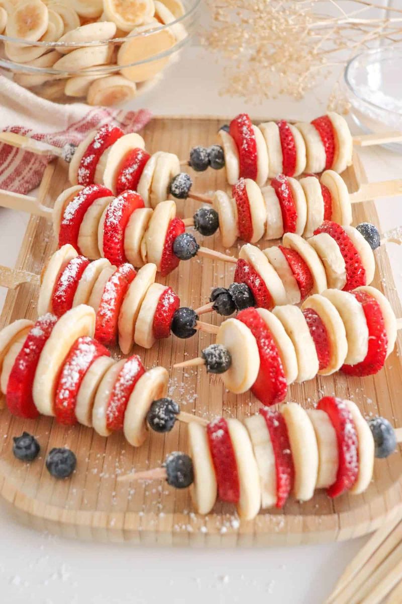 Mini Pancake Skewers