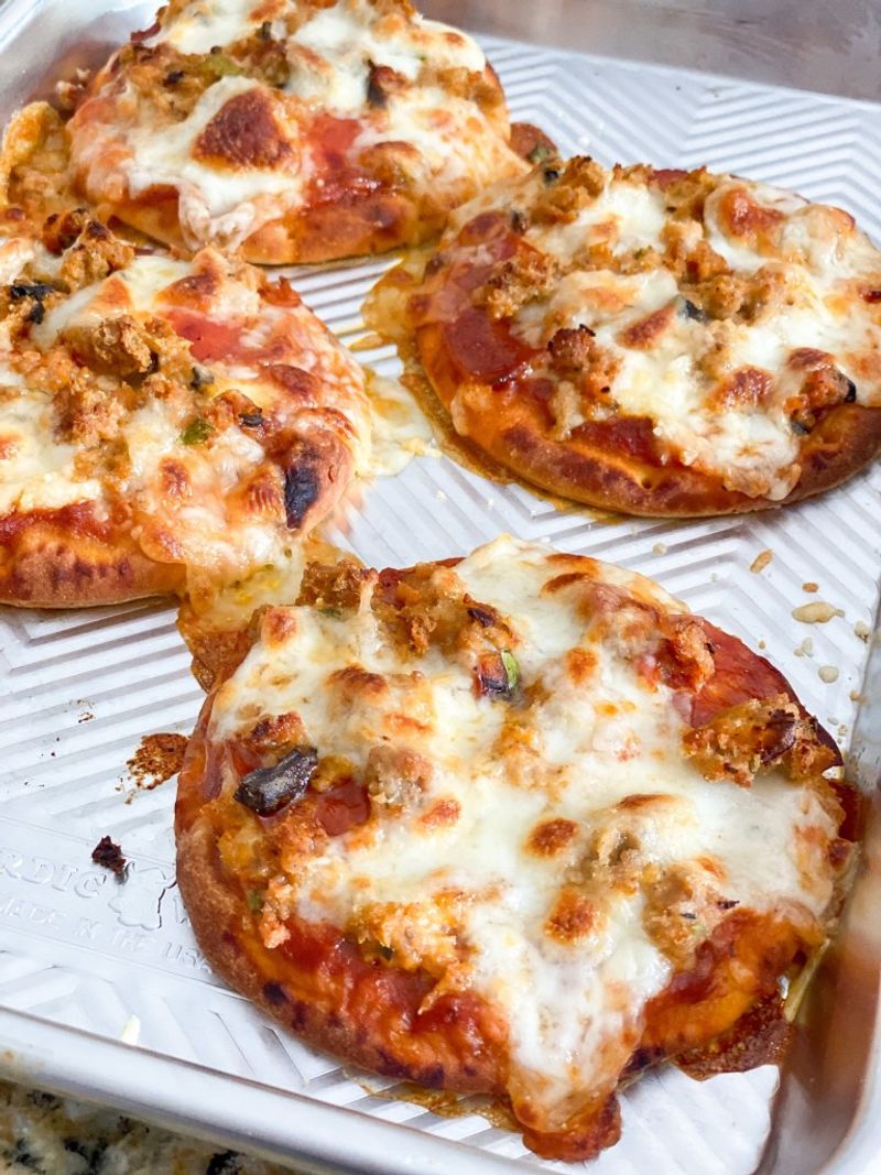 Pizza with Leftover Toppings