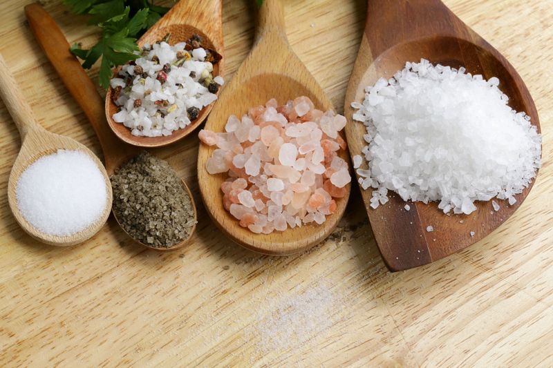 Table Salt Swapped for Himalayan Pink Salt or Herb Blends