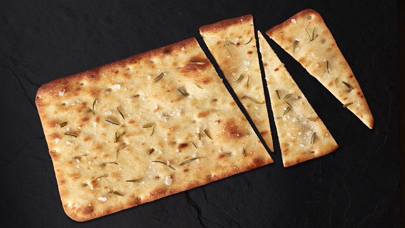 Olive Oil and Herb Flatbread