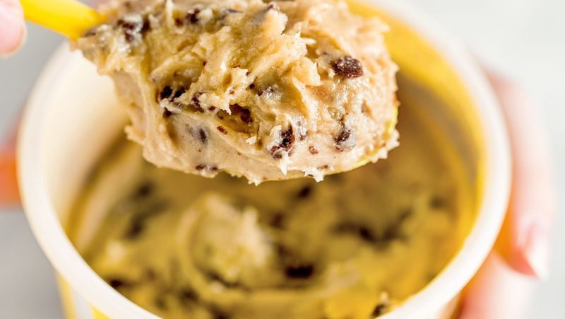 A Spoonful of Cookie Dough From the Tub
