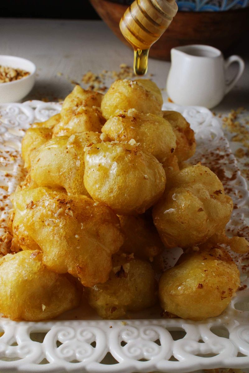 Greek Loukoumades (Honey Puffs)