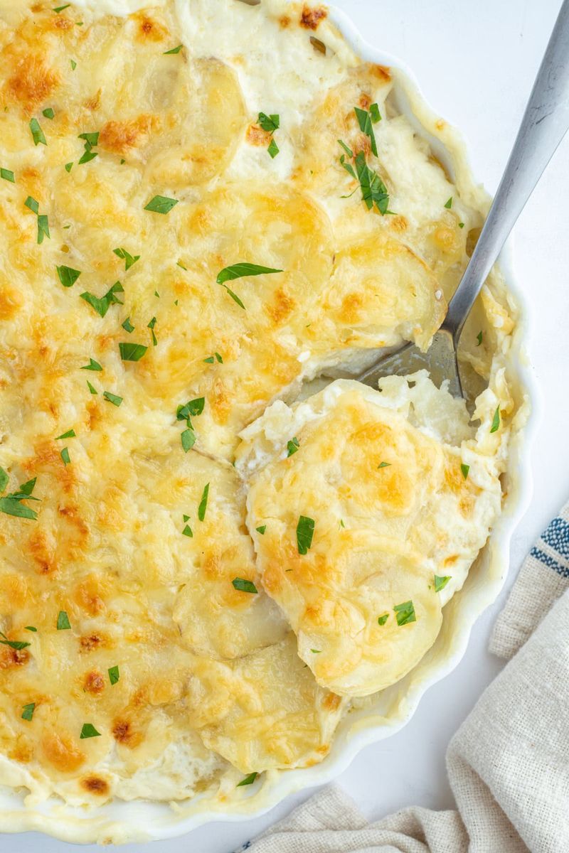 Potato and Leek Gratin