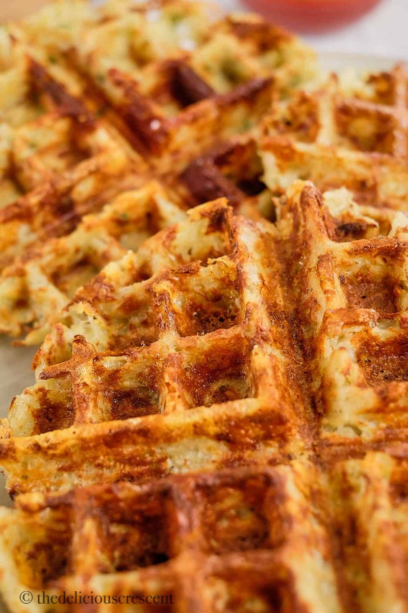 Potato Waffles From Scratch