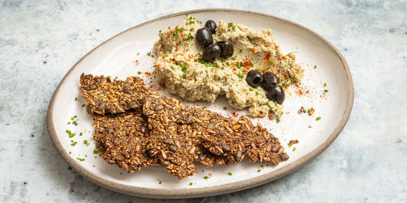 Smoked Mackerel Pate on Crackers