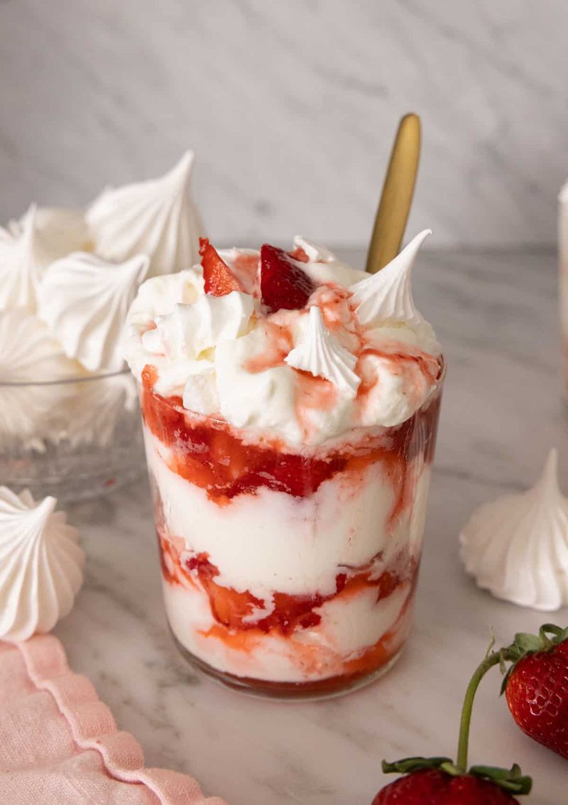 Eton Mess Trifle (Inspired by Hampton Court Food Festival)